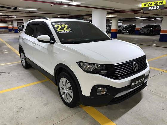 VOLKSWAGEN T-CROSS 1.0 200 TSI TOTAL FLEX SENSE AUTOMÁTICO VOLKSWAGEN T-CROSS 1.0 200 TSI TOTAL FLEX SENSE AUTOMÁTICO